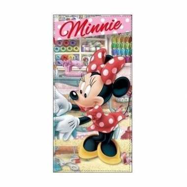 Minnie mouse atelier badlaken/strandlaken atelier 70 x 140 cm